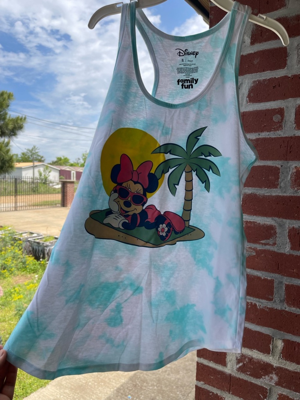 Disney Minnie Mouse Tie-Dye top